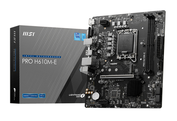 MSI PRO H610M-E LGA1700