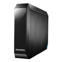 ADATA HM800 4TB intern hårddisk, 3.5", 7200 RPM, svart - AHM800-4TU32G1-CUSBK