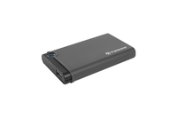 Transcend 2.5" SSD/HDD enclosure USB SATA III Grey - TS0GSJ25CK3