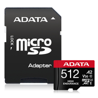 ADATA High Endurance 512 Go microSDXC UHS-I U3 V30 A2