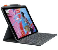 Logitech Slim Folio - Tangentbord och folio case - 920-009479