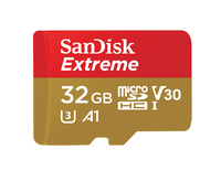 SanDisk Extreme 32GB MicroSDHC-kort - SDSQXAF-032G-GN6MA