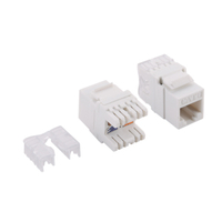 LogiLink NK4005 Flat White RJ-45 Female Keystone Jack