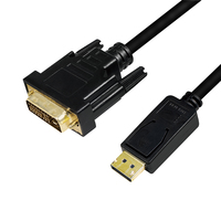 LogiLink CV0132 3m DisplayPort till DVI-kabel - CV0132