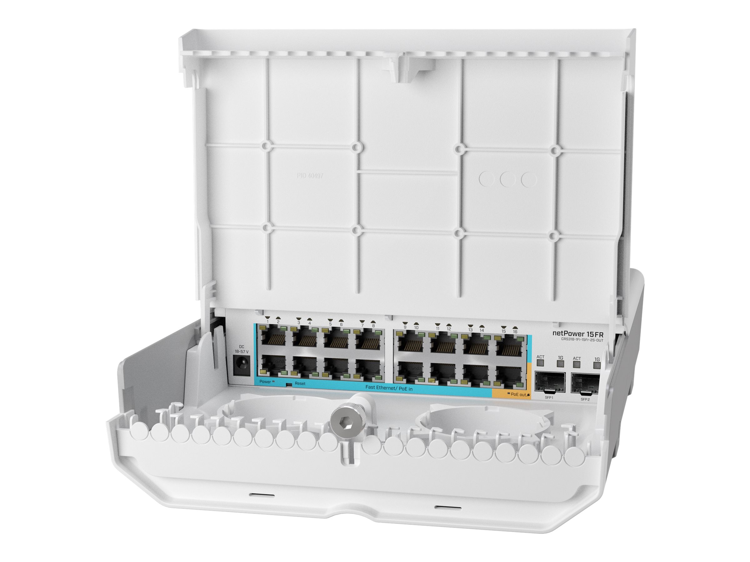 MikroTik netPower 15FR - Interrupteur