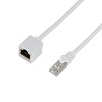 LogiLink CQX031S Cat6a S/FTP nätverkskabel 1m RJ-45 - CQX031S