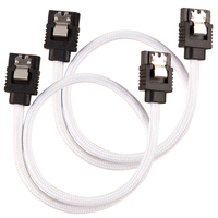 Corsair CC-8900249 0.3m SATA III Droit Noir Blanc