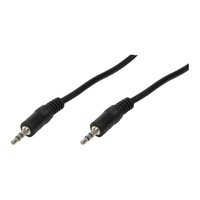 Câble audio LogiLink 2 m 3,5 mm