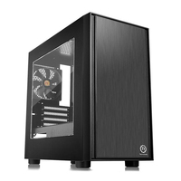 Thermaltake Versa H17 Window Microtower PC SPCC MicroATX Mini-ITX - CA-1J1-00S1WN-00