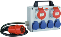 Brennenstuhl BKV 2/4 T Centrale d'immeuble 6 prises 2m 400V IP44