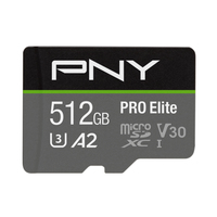 PNY PRO Elite microSDXC 512GB - 512 GB - P-SDUX512U3100PRO-GE