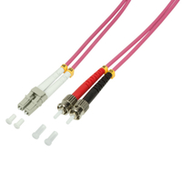 LogiLink OM4 Fiberoptisk kabel LC-ST 3m - FP4LT03