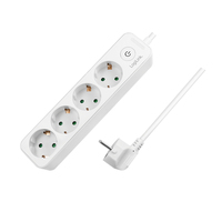 LogiLink LPS245 1,5 m 4 prises CA Type F Intérieur IP20