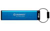 Kingston IronKey Keypad 200 8GB USB-C 3.2 Gen 1 Blå Säkert Minne