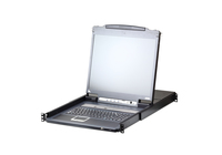 ATEN CL5708IM 8-Port KVM LCD - Secure IP Access for Servers - CL5708IM-ATA-2XK06A1G
