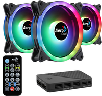 Pack de ventilateurs AeroCool DUO12 PRO, 3x120 mm ARGB, silencieux