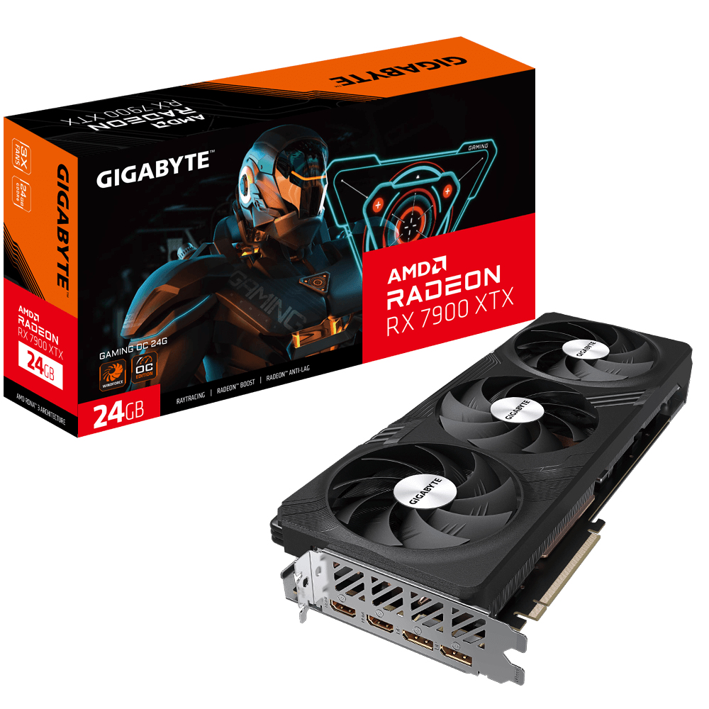 Gigabyte Radeon RX 7900 XTX GAMING OC 24G - GV-R79XTXGAMING