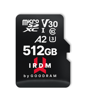 GoodRam IRDM M2AA - 512 GB - MicroSDXC - Class 10 - UHS-I - 170 MB/s - 120 MB/s - IR-M2AA-5120R12