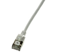 Câble Ethernet LogiLink Slim U/FTP Cat6a RJ45 0,3 m