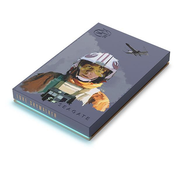 Disque dur Seagate FireCuda 2 To, Luke Skywalker