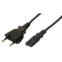 LogiLink CP092 Câble d'alimentation Type C vers C8 1,8 m 250 V