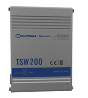 Commutateur PoE Gigabit Teltonika TSW200 pour montage en rack/mural