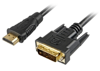 Sharkoon HDMI till DVI-D-kabel 5m - 4044951015238