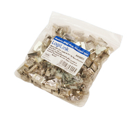 LogiLink MP0003 Cat5e RJ-45 Connectors 100-Pack Gold - MP0003