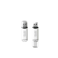 ADATA C906 32GB USB 2.0, with cover, 9g, white - AC906-32G-RWH