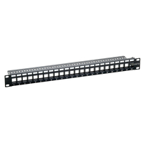 LogiLink NK4043 24-Port Patch Panel Black