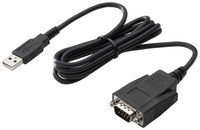 Adaptateur HP USB vers port série noir professionnel