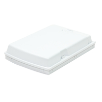 LogiLink FB1001 Prise murale fibre optique ABS blanc IP20