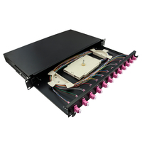 LogiLink F12LC4B 1U 19" LC Fiberpanel 480mm - F12LC4B