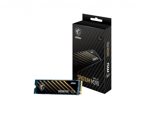 MSI SPATIUM M390 - SSD-krypterad 1 TB - S78-440L650-P83