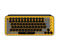 Logitech POP Keys Mechanical Keyboard QWERTZ Emoji Black - 920-010820