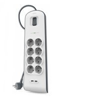 Belkin Surge Protector - Output Connectors: 8