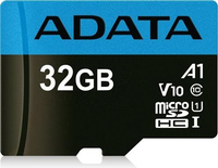 ADATA 32GB microSDHC UHS-I, 85/25MB/s, klass 10, snabb - AUSDH32GUICL10A1-RA1