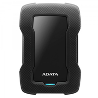 ADATA HD330 4TB External Hard Drive, High Capacity, Portable - AHD330-4TU31-CBK