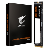 SSD Gigabyte AORUS Gen4 5000E 500 Go - 500 Go - M.2 - 5000 Mo/s