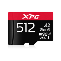 ADATA XPG 512GB microSDXC UHS-I, 100/85MB/s, gaming - AUSDX512GUI3XPGA2-R