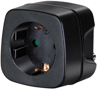 Brennenstuhl 1508460 Universal adapter 250V 16A black - 1508460