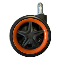 LC-CASTERS-8BO-DRIFT: Gaming Chair Wheels, 2.5" - LC-CASTERS-8BO-DRIFT