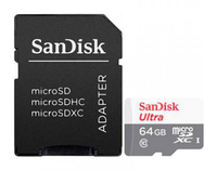Carte MicroSDXC SanDisk Ultra 64 Go