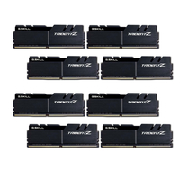 G.Skill 128GB DDR4-3600 - 128 GB - 8 x 16 GB - DDR4 - 3600 MHz - 288-pin DIMM - Black - F4-3600C17Q2-128GTZKK