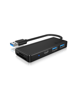 ICY BOX IB-HUB1423CR-U3 USB 3.0 Hub with Card Reader