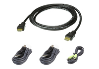ATEN 2L-7D02UHX4 - Kit de câbles clavier/vidéo/souris (KVM)