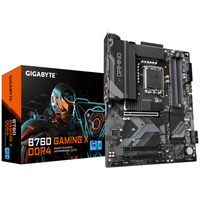 Gigabyte B760 GAMING X DDR4 - BGA 1170 - Intel® Celeron® - Intel® Pentium® Gold - DDR4-SDRAM - 128 Go - DIMM - Double canal