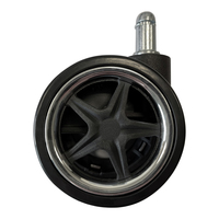 LC-CASTERS-8BC-DRIFT: Gaming Chair Wheels, 2.5" - LC-CASTERS-8BC-DRIFT