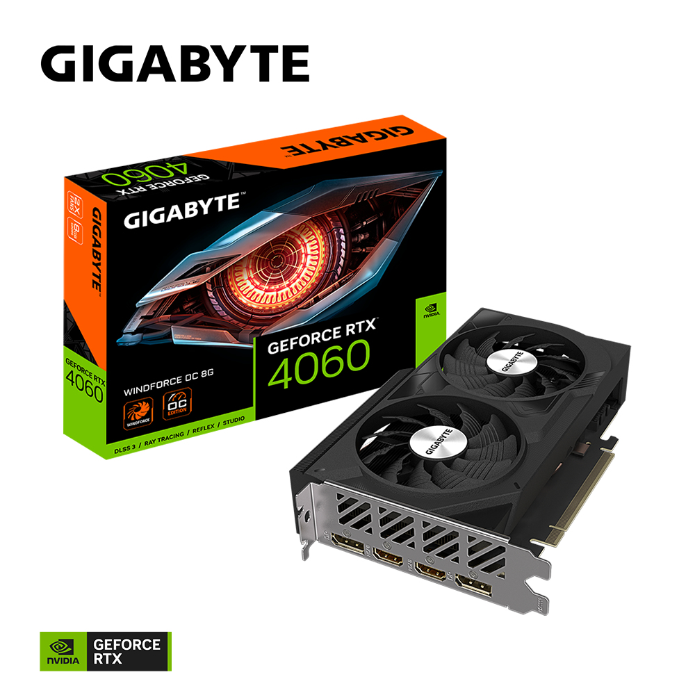 Gigabyte AORUS GeForce RTX 4060 ELITE 8G