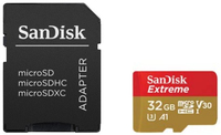 SanDisk 32GB MicroSDHC UHS-I-kort - SDSQXAF-032G-GN6AT